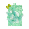 Plateau de broderie diamant papillon vert menthe avec fermeture magnétique.